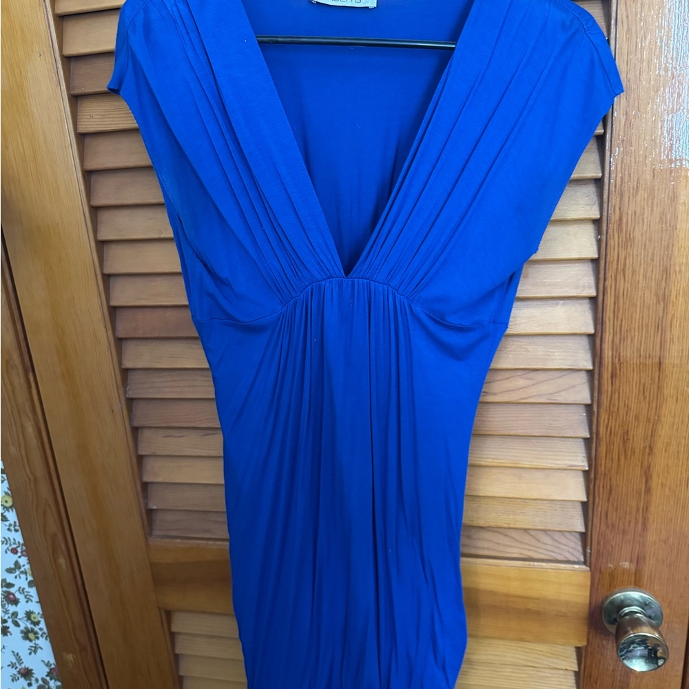 Arden B Royal Blue Midi Dress